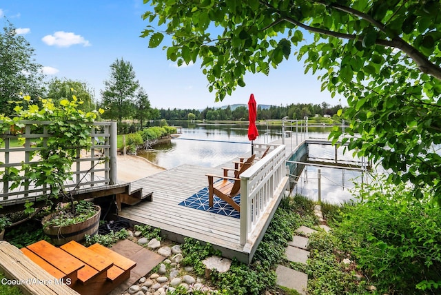 679 Comeback Bay Ln, Sagle, ID 83860 - dock with a water view