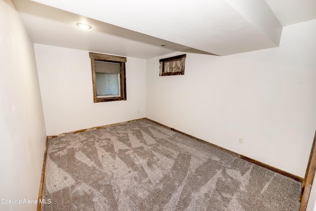 435 Shady Pines Loop, Priest Lake, ID 83856 - carpeted empty room with baseboards and recessed lighting