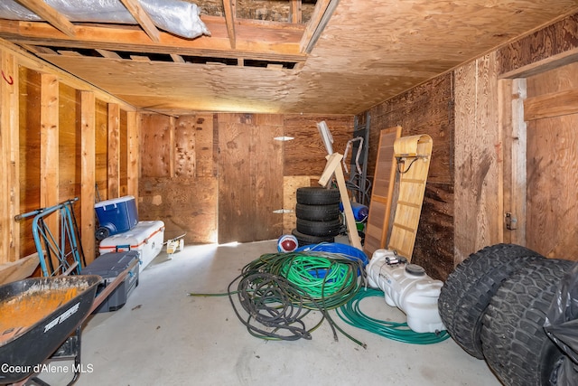 435 Shady Pines Loop, Priest Lake, ID 83856 - view of unfinished below grade area