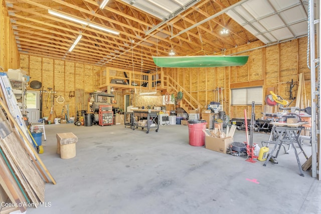 3226 District Two Rd, Bonners Ferry, ID 83805 - garage featuring a workshop area