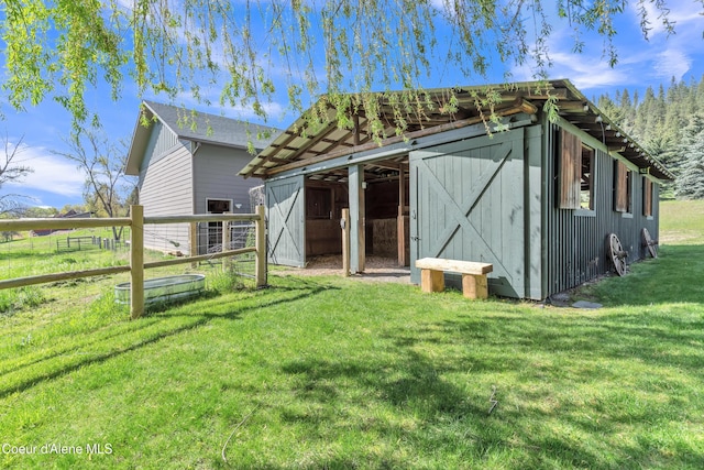 3226 District Two Rd, Bonners Ferry, ID 83805 - view of pole building with a lawn