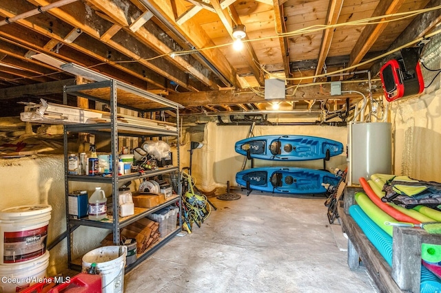 130 Cedar Shls, Sagle, ID 83860 - storage area featuring gas water heater