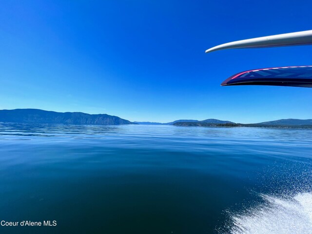 130 Cedar Shls, Sagle, ID 83860 - water view with a mountainous background