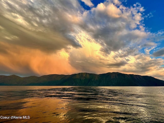 130 Cedar Shls, Sagle, ID 83860 - view of mountain backdrop featuring a nearby body of water