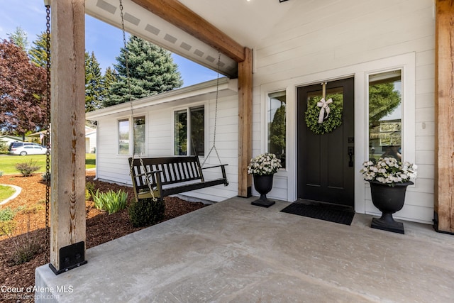 7432 N Davenport St, Dalton Gardens, ID 83815 - view of doorway to property