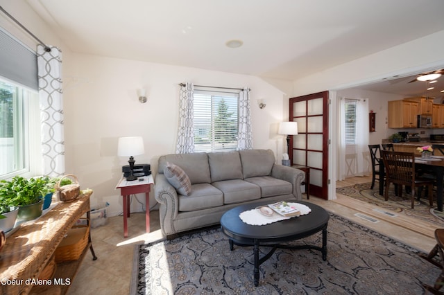 view of living room