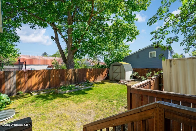 610 W Emma Ave, Coeur Dalene, ID 83814 - view of yard with a storage shed and an outbuilding