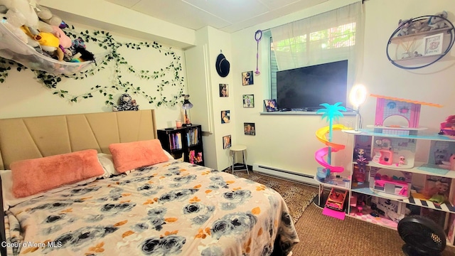 610 W Emma Ave, Coeur Dalene, ID 83814 - bedroom with a baseboard heating unit