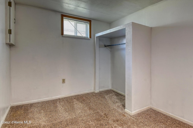 4413 W Pleasant Ln, Post Falls, ID 83854 - unfurnished bedroom featuring carpet flooring, baseboards, and a closet