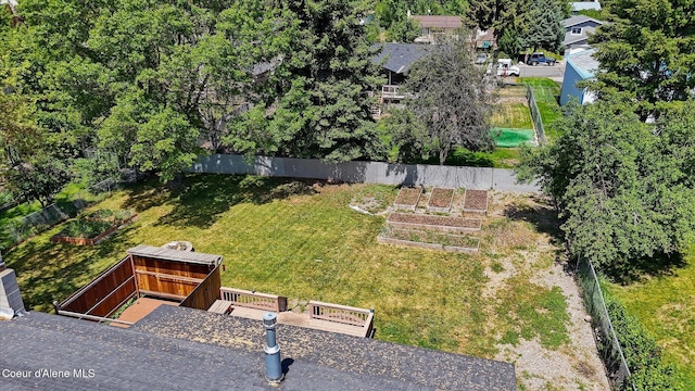4413 W Pleasant Ln, Post Falls, ID 83854 - view of yard featuring a garden