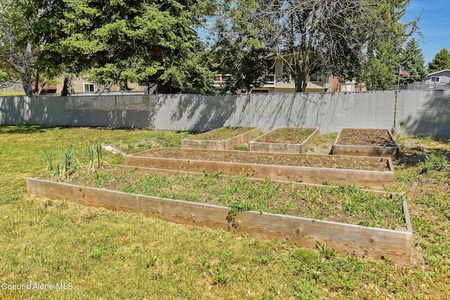4413 W Pleasant Ln, Post Falls, ID 83854 - view of yard featuring a vegetable garden