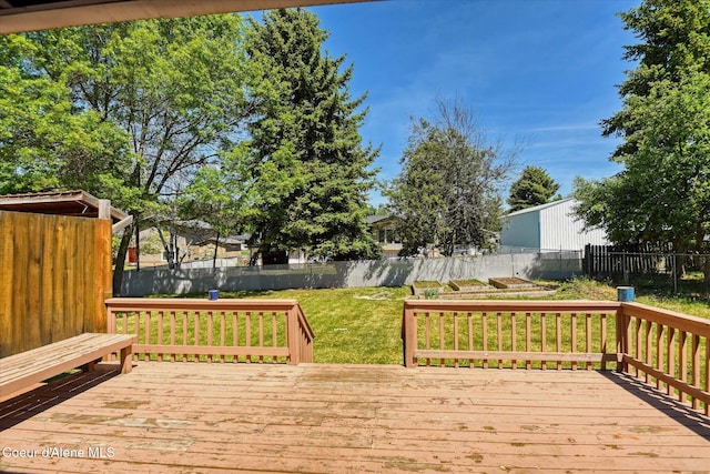 4413 W Pleasant Ln, Post Falls, ID 83854 - view of wooden terrace