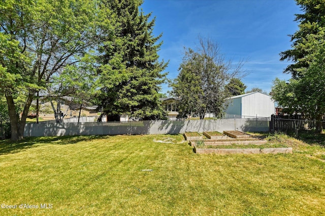4413 W Pleasant Ln, Post Falls, ID 83854 - view of yard with a garden