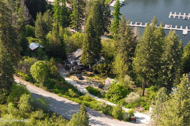 11624 N W Newman Lake Dr, Newman Lake, WA 99025 - view of property location featuring a nearby body of water
