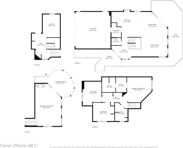 11624 N W Newman Lake Dr, Newman Lake, WA 99025 - home floor plan