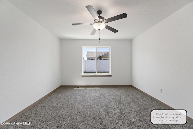 LT6BLK1 E Valley St, Oldtown, ID 83822 - carpeted spare room featuring a ceiling fan and baseboards