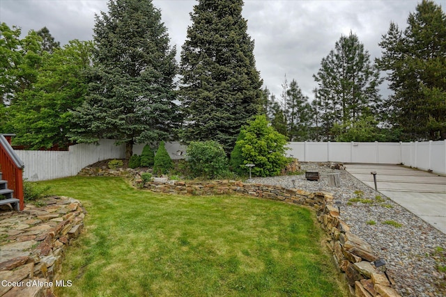 3168 N 9th St, Coeur Dalene, ID 83815 - view of yard