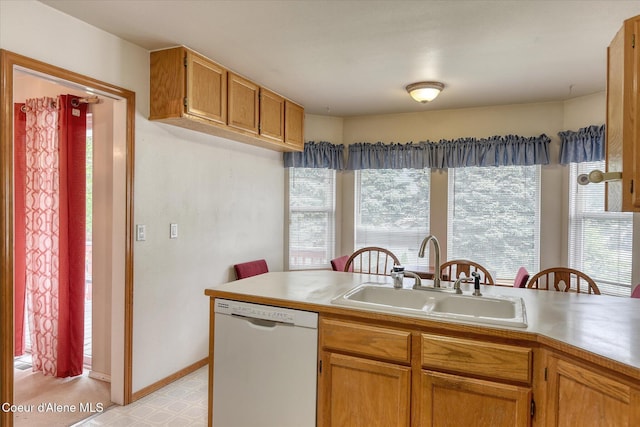3168 N 9th St, Coeur Dalene, ID 83815 - kitchen with dishwasher, a sink, healthy amount of natural light, and light countertops