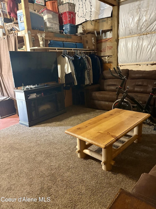235 S 5th St, Saint Maries, ID 83861 - living room with carpet floors