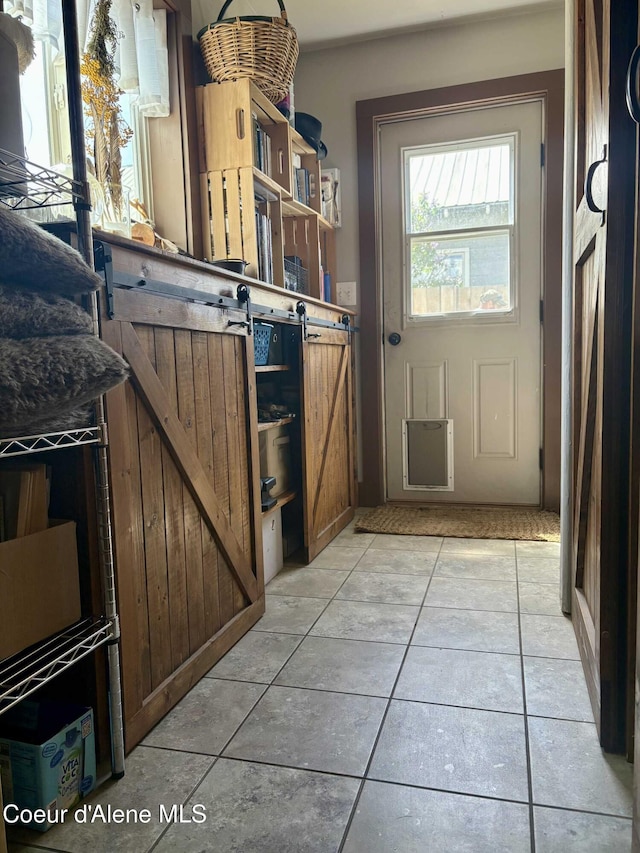235 S 5th St, Saint Maries, ID 83861 - doorway with light tile patterned floors