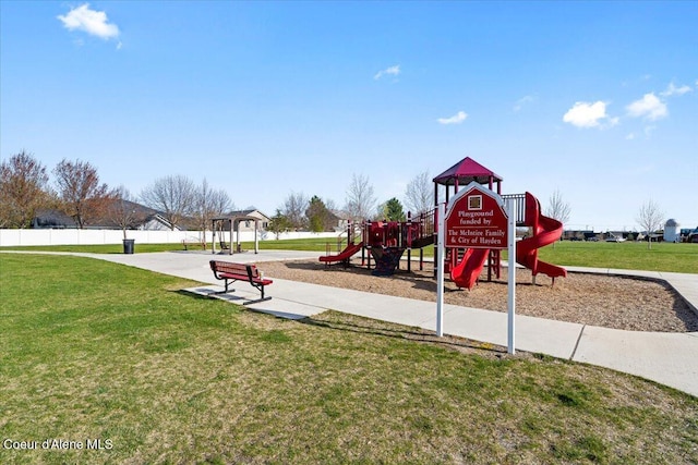 8747 Salmonberry Lp, Hayden, ID 83835 - view of community jungle gym
