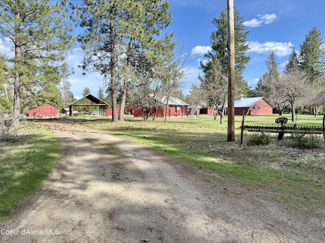 3216 Dufort Rd, Sagle, ID 83860 - view of dirt / gravel road