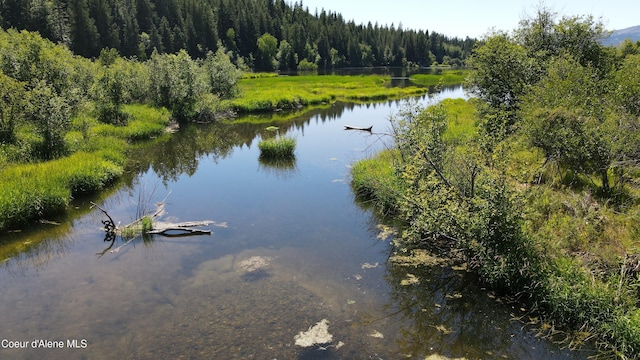 3216 Dufort Rd, Sagle, ID 83860 - water view featuring a forest