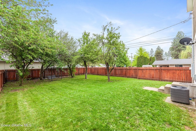 1201 E Locust Ave, Coeur Dalene, ID 83814 - view of yard with central AC unit