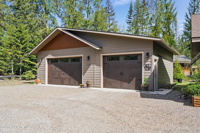 304 Hagman Rd, Nordman, ID 83848 - view of detached garage