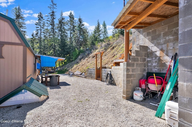 12251 W Blessing Hill Rd, Post Falls, ID 83854 - view of yard