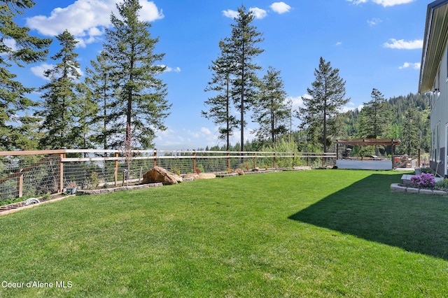 12251 W Blessing Hill Rd, Post Falls, ID 83854 - view of yard