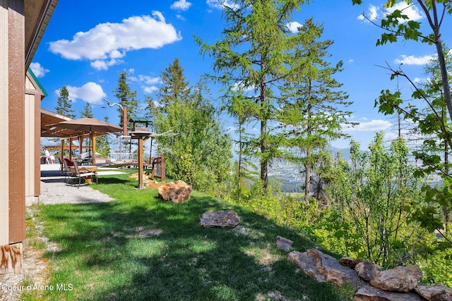 12251 W Blessing Hill Rd, Post Falls, ID 83854 - view of grassy yard
