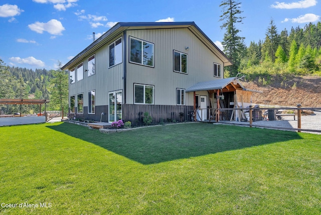 12251 W Blessing Hill Rd, Post Falls, ID 83854 - view of back of property