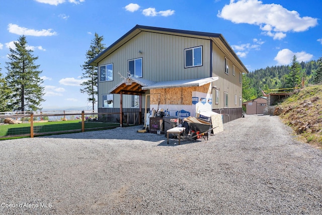 12251 W Blessing Hill Rd, Post Falls, ID 83854 - back of house with fence