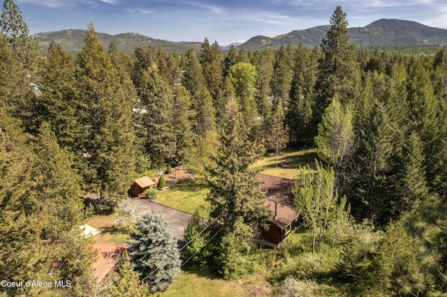 249 Gun Club Rd, Sagle, ID 83860 - mountain view with a forest