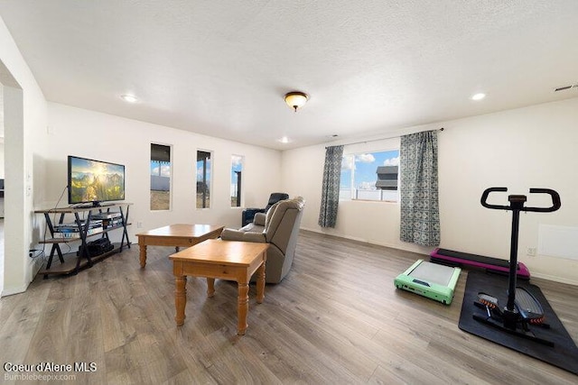 4411 N Campbell Rd, Otis Orchards, WA 99027 - office space with wood finished floors, recessed lighting, and baseboards