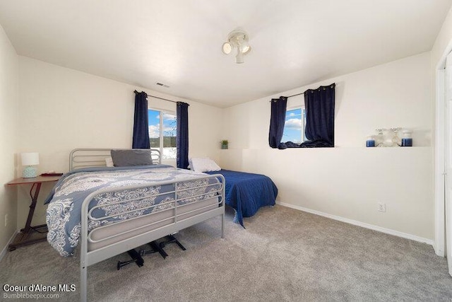 4411 N Campbell Rd, Otis Orchards, WA 99027 - bedroom featuring carpet and baseboards