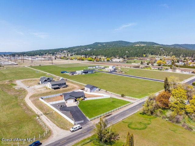 4411 N Campbell Rd, Otis Orchards, WA 99027 - aerial view of a mountainous background