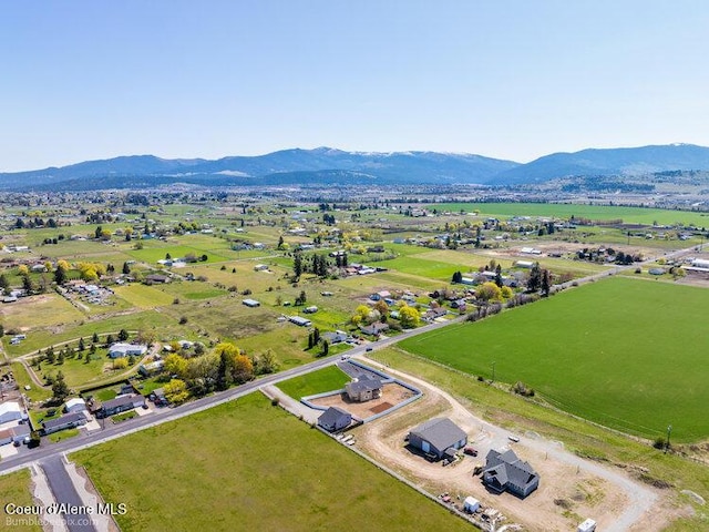4411 N Campbell Rd, Otis Orchards, WA 99027 - overview of rural landscape featuring mountains