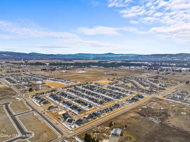 3172 N Cyprus Fox Loop, Post Falls, ID 83854 - aerial view of property's location with a mountainous background