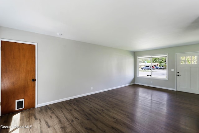 1223 W Superior, Sandpoint, ID 83864 - empty room with dark wood-type flooring and baseboards