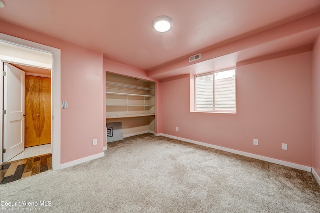 30603 N Riffle Rd, Spirit Lake, ID 83869 - unfurnished bedroom featuring carpet and baseboards