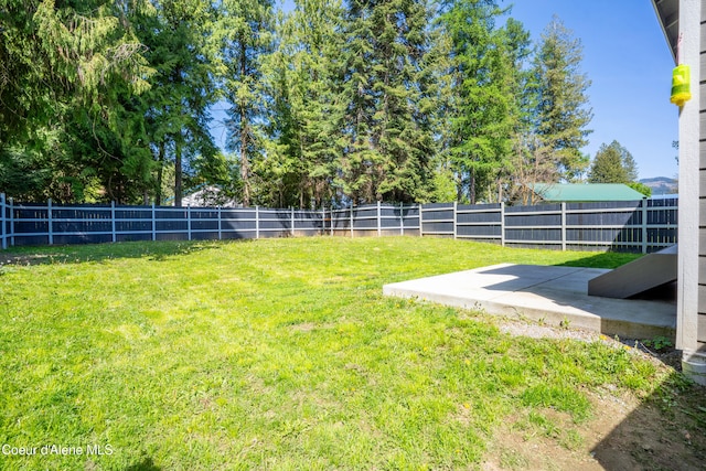 161 White Way, Priest River, ID 83856 - view of yard featuring a patio