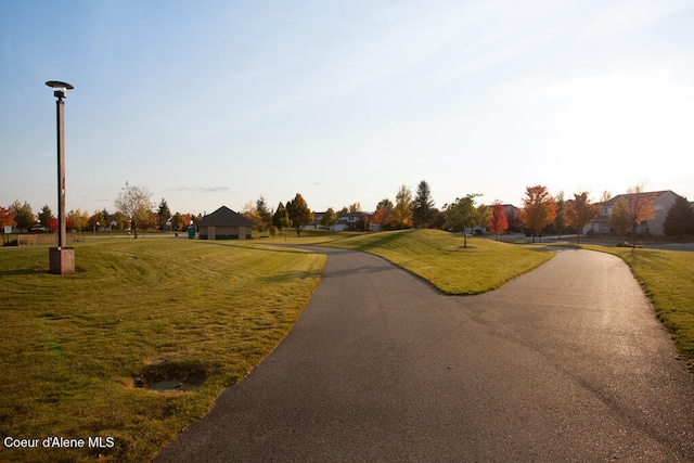 7823 N Girard Cir, Coeur Dalene, ID 83815 - view of asphalt road