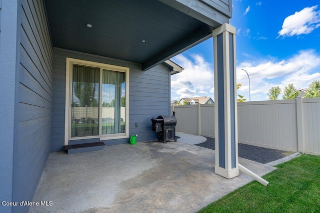 4631 E Alopex Ln, Post Falls, ID 83854 - view of patio / terrace featuring grilling area