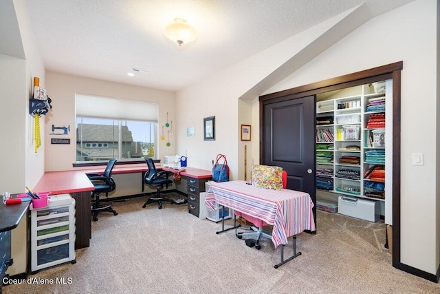 4631 E Alopex Ln, Post Falls, ID 83854 - carpeted home office featuring baseboards