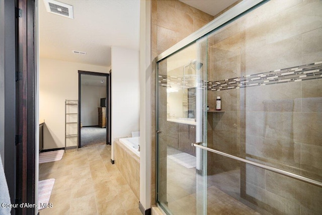 4631 E Alopex Ln, Post Falls, ID 83854 - full bath with a shower stall and a bath