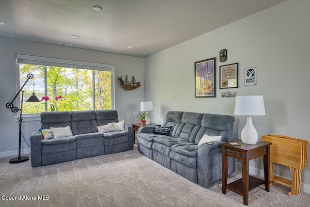 511 University Park Way, Sandpoint, ID 83864 - living room with carpet floors and baseboards