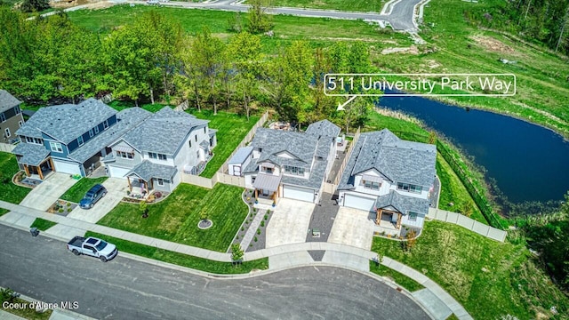 511 University Park Way, Sandpoint, ID 83864 - drone / aerial view of a nearby body of water