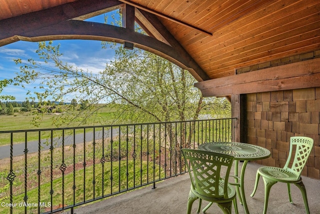 16829 S Lazurite Dr, Coeur Dalene, ID 83814 - view of balcony